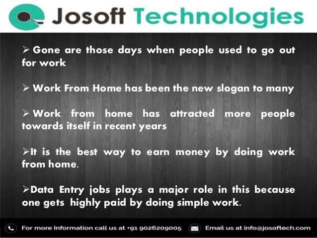 Paid projects from home Paid projects from home